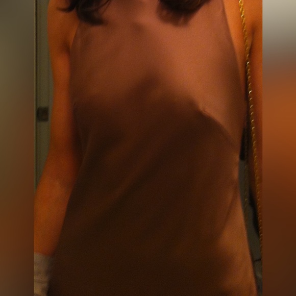 Ralph Lauren purple label mauve silk gown - Picture 3 of 5